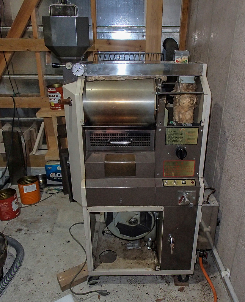 コーヒー焙煎機
